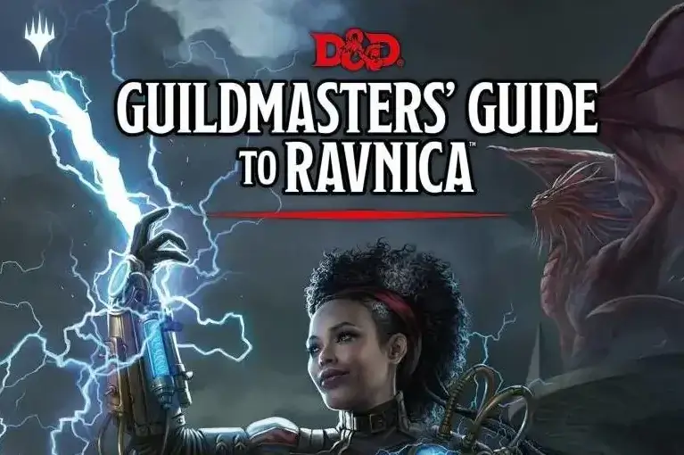 Guildmaster's Guide to Ravnica manuale di D&D 5a edizione cover