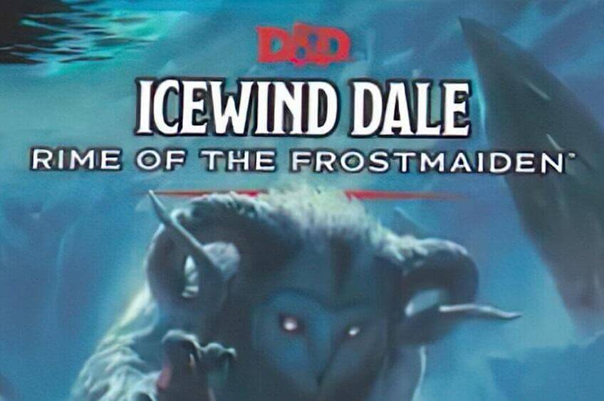 icewind dale rime of the frostmaiden manuale D&D 5a edizione