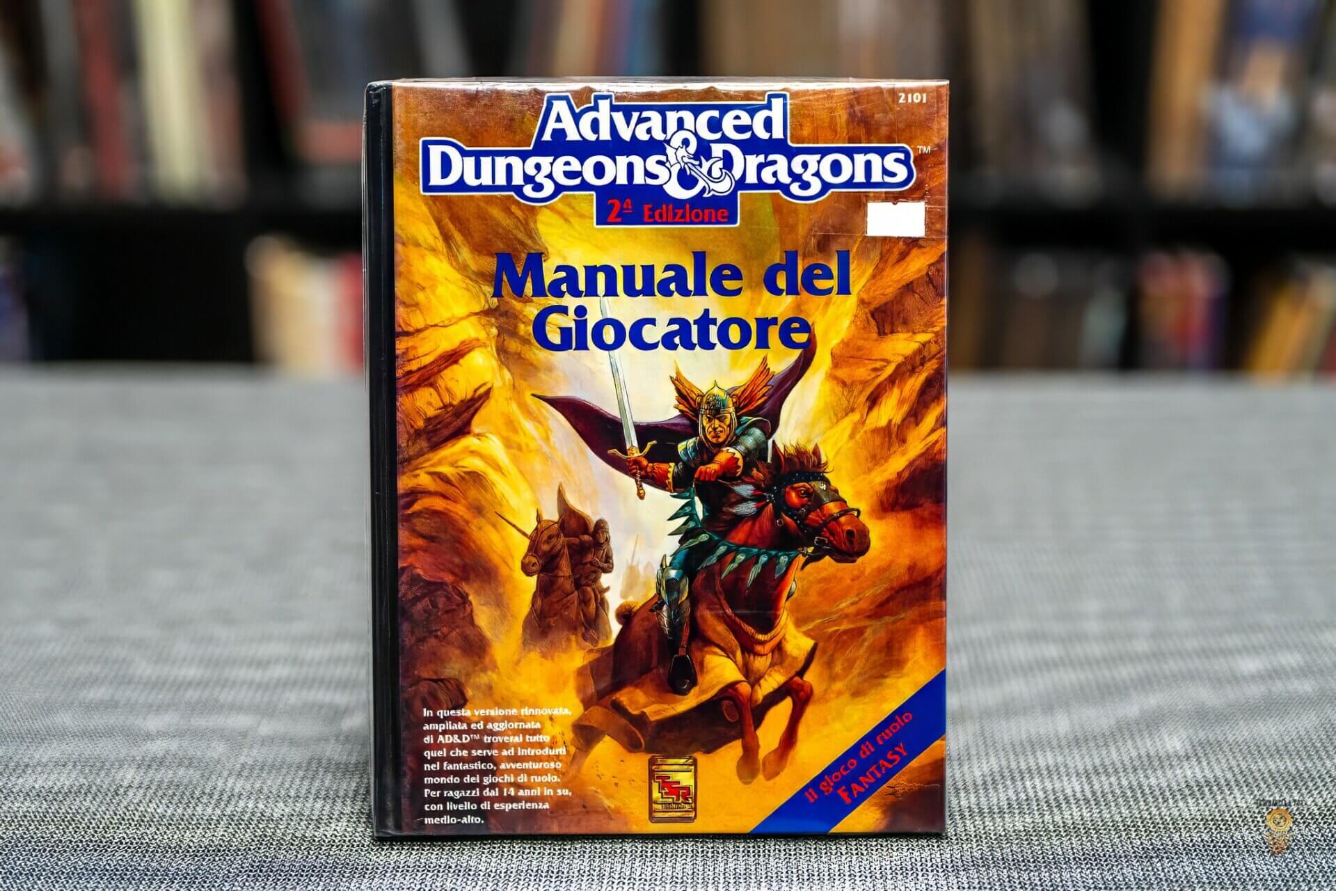 Advanced dungeons and dragons AD&D Mnauale del giocatore ITA gdr