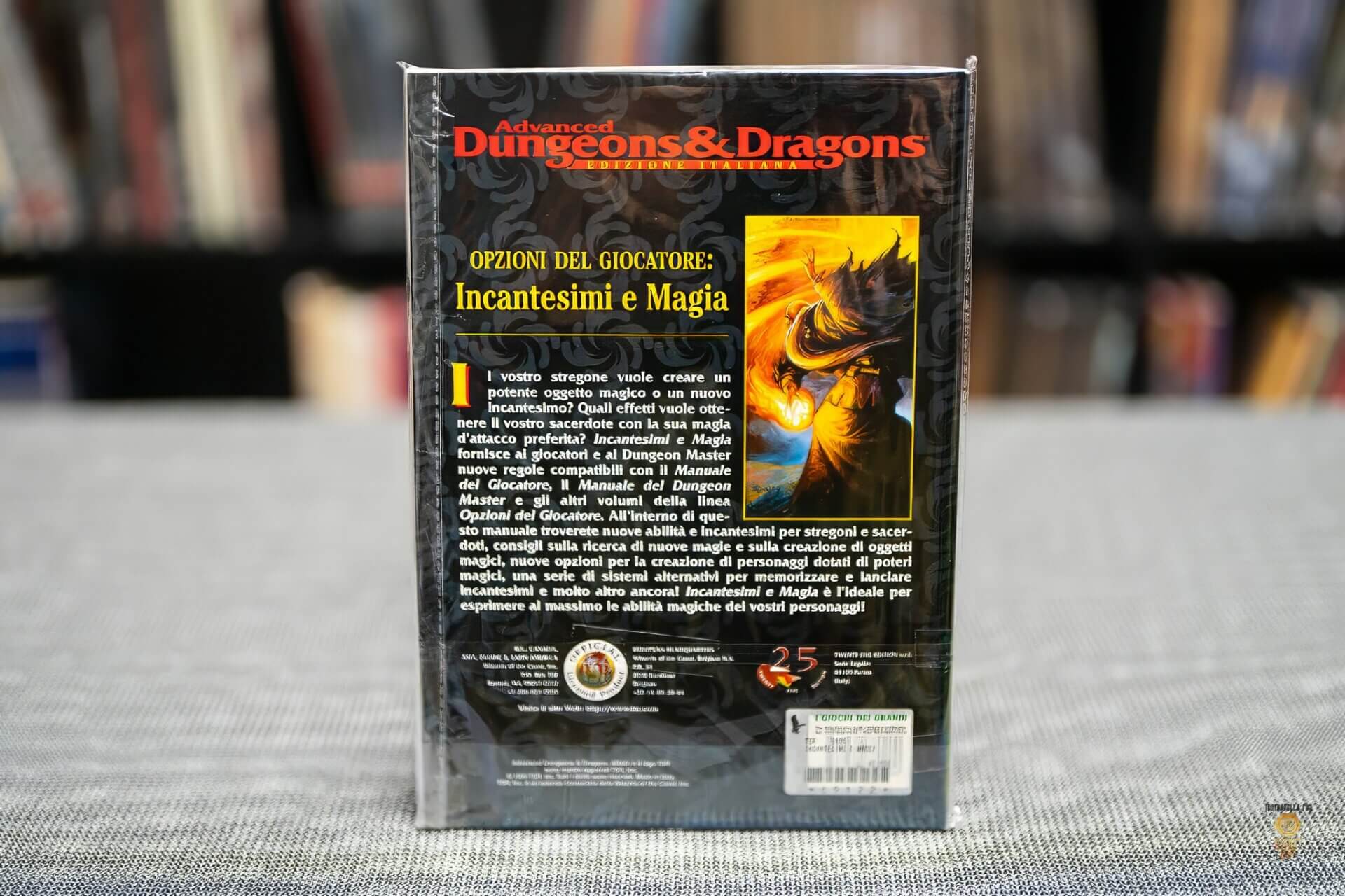 Incantesimi e magia AD&D gdr opzioni del giocatore retro