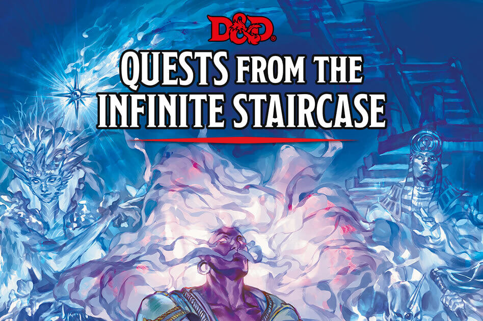 Quests from the Infinite Staircase cover D&D 5a gdr