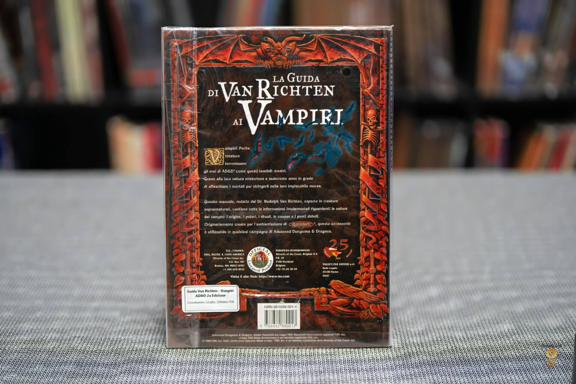 La Guida di Van Richten ai Vampiri AD&D Ravenloft gdr retro