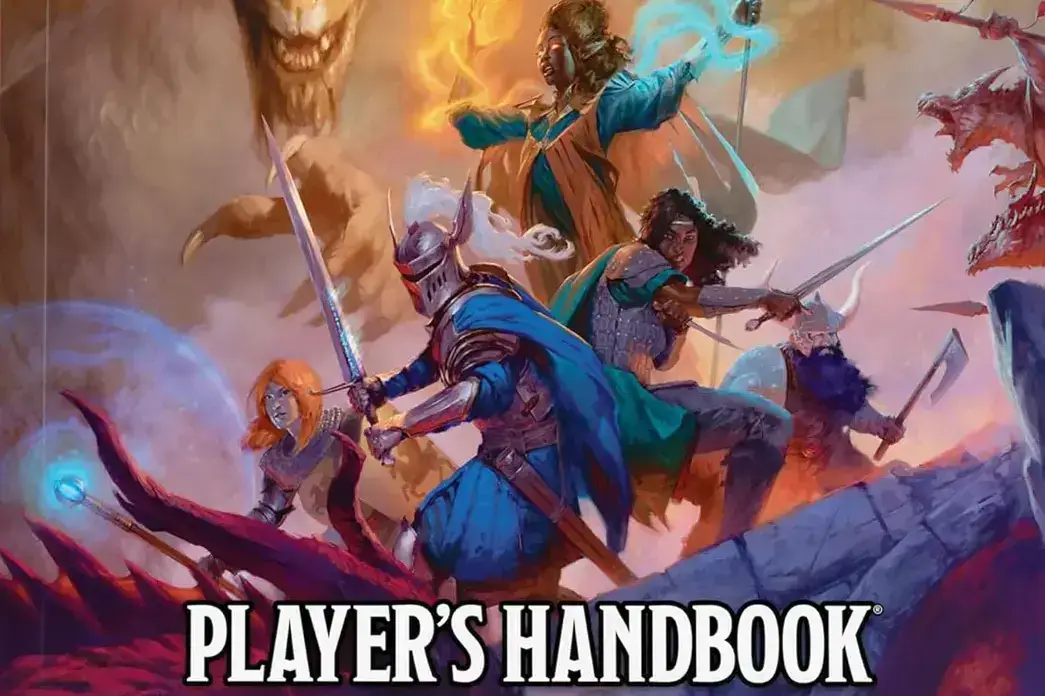 Player's Handbook 2024 D&D gdr cover