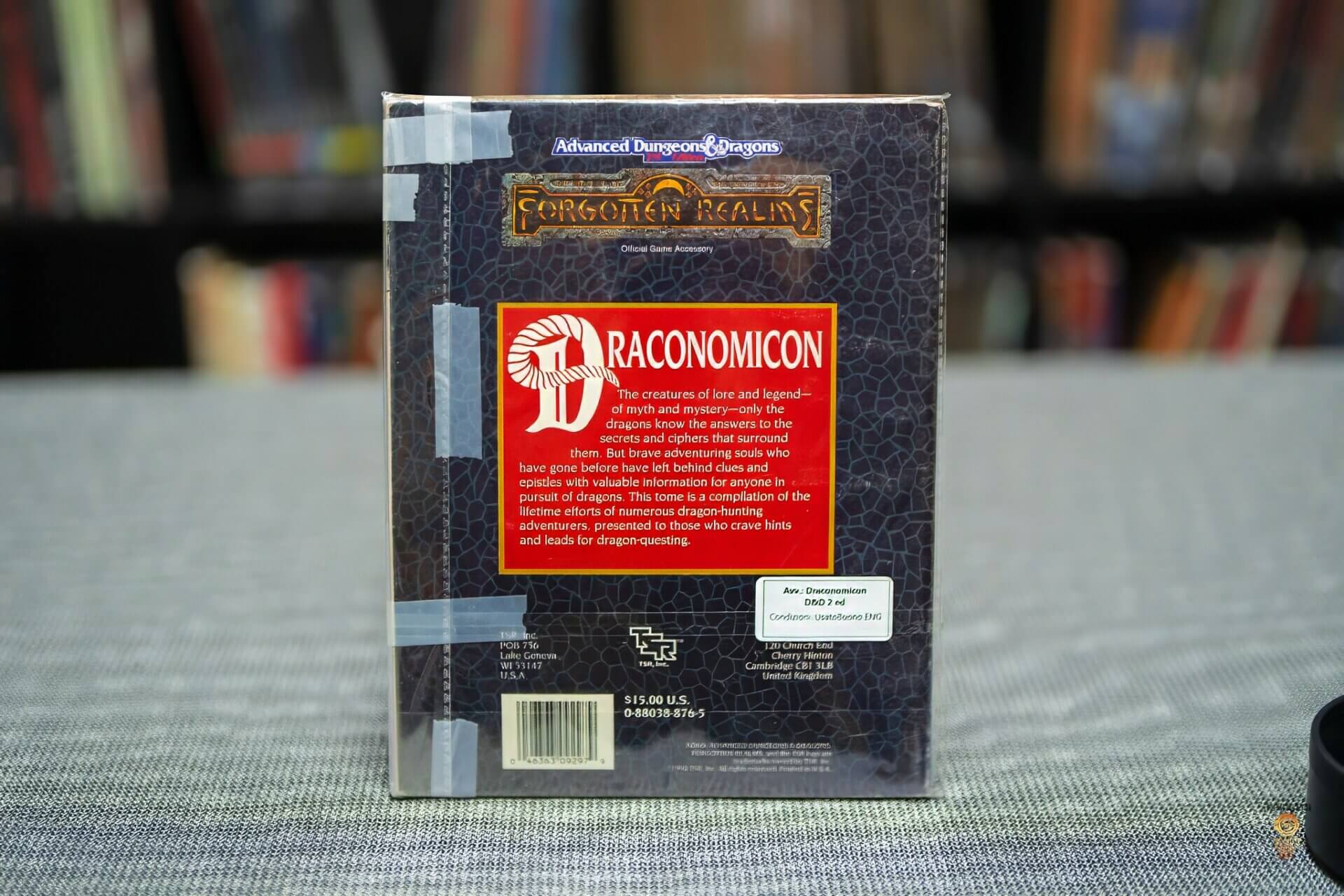 Draconomicon, AD&D forgotten realms retro gdr