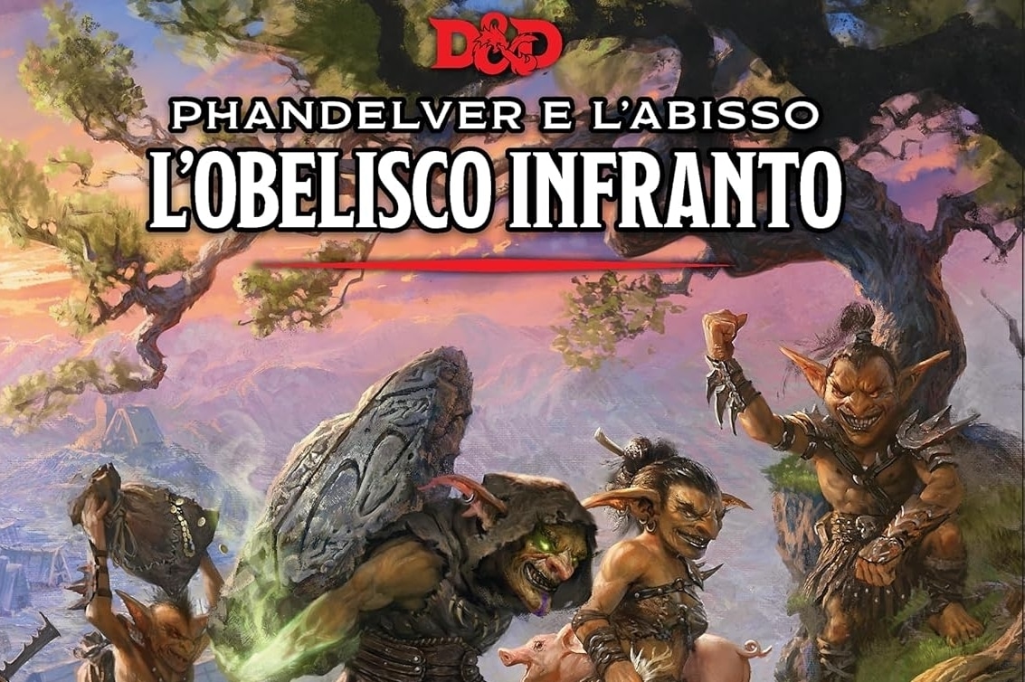 L'Obelisco Infranto Cover ITA Phandelver e l'abisso gdr D&D 5a