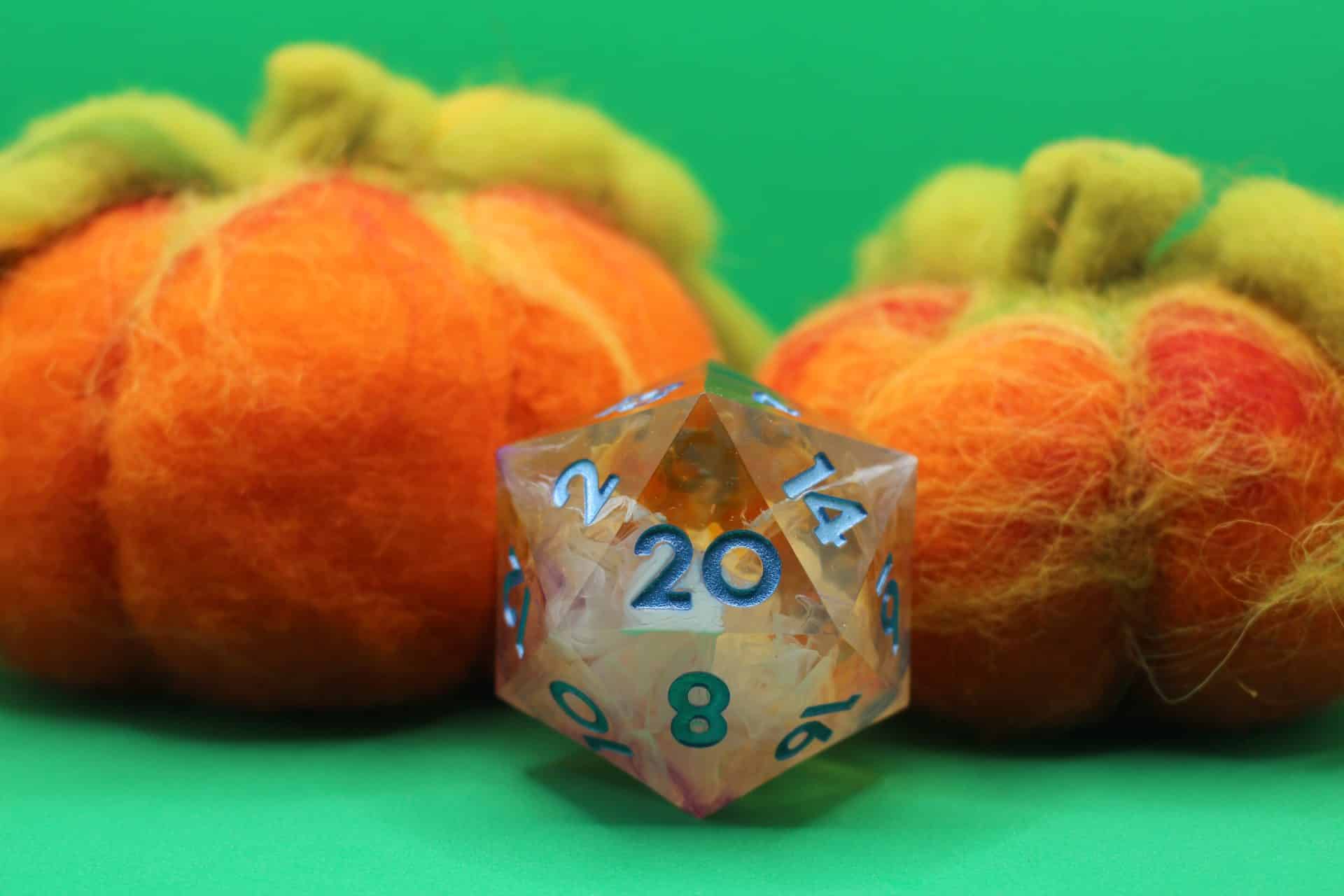 Pumpkin D20 jumbo 55 mm D&D gdr