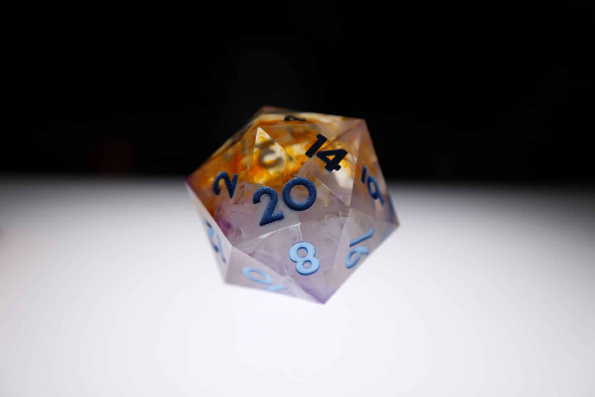 Pumpkin D20 jumbo 55 mm D&D gdr