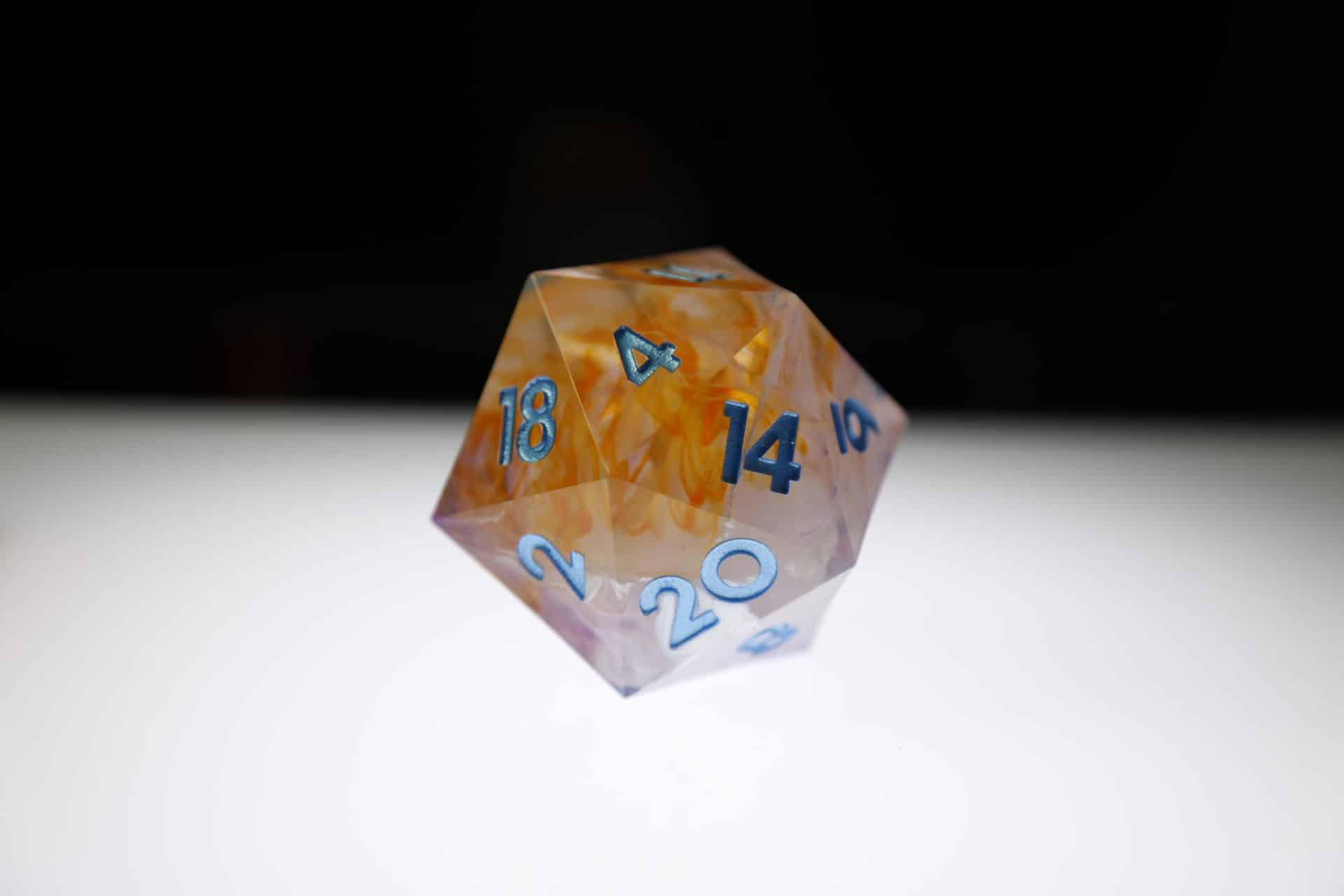 Pumpkin D20 jumbo 55 mm D&D gdr